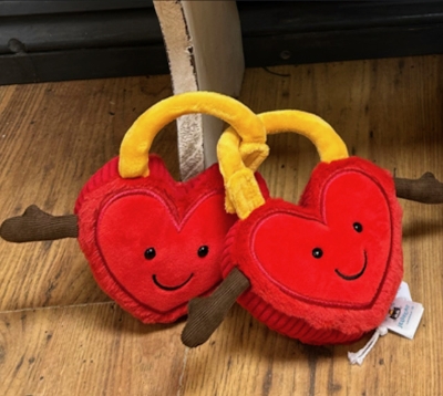 Jellycat Brand Val and Tina love locks